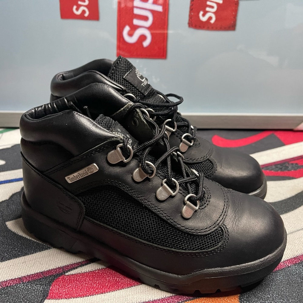 Timberland Youth's Waterproof Field Boots 3Y